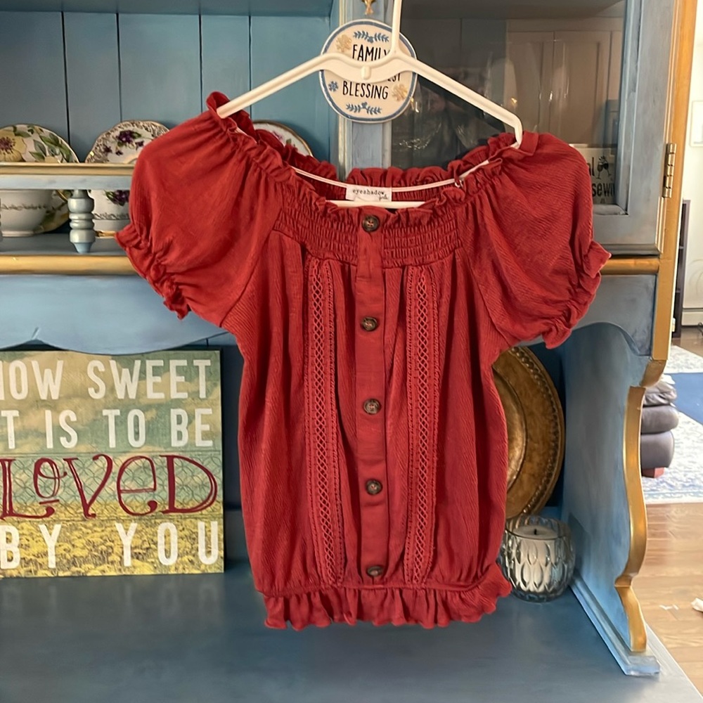 Eyeshadow Girls shirt 7/8 new